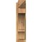 Ekena Millwork Balboa Rough Sawn Arts and Crafts Outlooker, Western Red Cedar, 6"W x 20"D x 24"H OUT06X20X24BOA03RWR - alternate 4